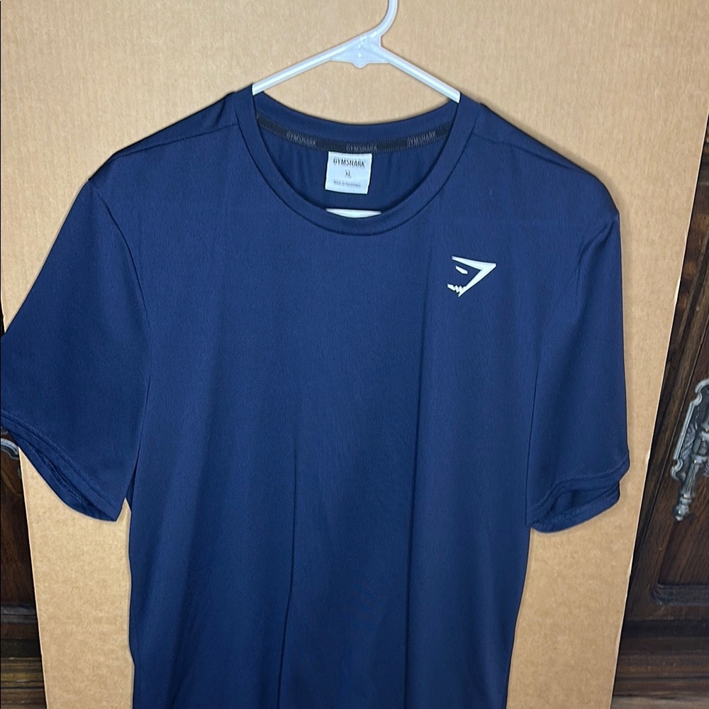 Gymshark Men's Deep Blue Short Sleeve Tee